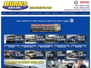Burns Pontiac Honda GMC Hyundai Website