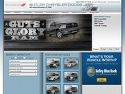 Butler Chrysler Jeep Website