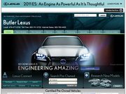 Butler Lexus Website