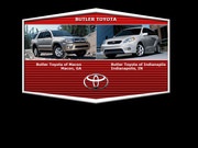 Butler Toyota Company Website