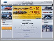 Langdale Ford Co Website