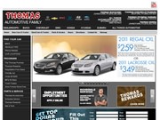 Thomas Chevrolet Cadillac Website