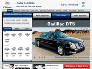 Plaza Cadillac Website