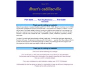 Cadillac Ville-D Baer’s Website
