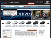 Caldwell Toyota Website