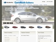 Camelback Subaru Website
