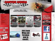 Canyon Honda Website