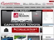 Capistrano Toyota Website