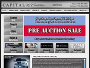 Cadillac – Capital Cadillac Website