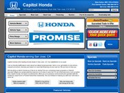 Capitol Honda Website