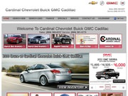 Cardinal Chevrolet Cadillac Website