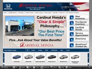 Cardinal Honda Website