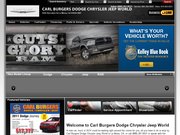 Carl Burgers Chrysler Jeep World Website