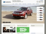 Carlsen Subaru Website
