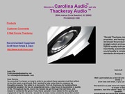 Carolina Audio Website