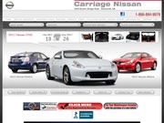 Carriage Nissan Website