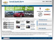 South Shore Pontiac Website