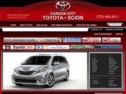 Carson City Toyota Website