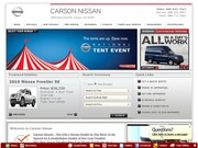 Carson Nissan Website
