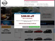 Casa Nissan Website