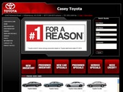Casey Toyota Website