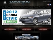 Castle Honda Website