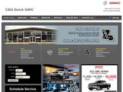C B G Pontiac Buick  GMC Cadillac Website