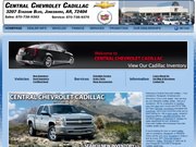 Central Chevrolet Co Website