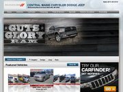 Central Maine Chrysler Dodge Jeep Ram Website