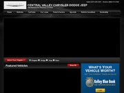 Central Valley Chrysler Jeep Dodge Website