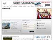 Cerritos Nissan Website
