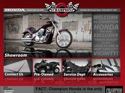 Champion Honda Website