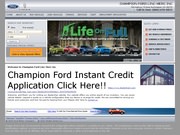Champion Ford Lincoln Website