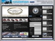 Champion Ford Gulf Freeway Website