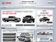 Champion Buick GMC Website