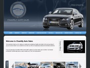 Chantilly Auto Sales Website
