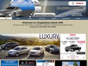 Chapdelaine Pontiac-Buick-GMC Website