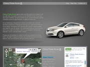 Chevy Chase Acura Website