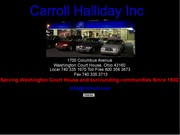Halliday Ford Lincoln Website