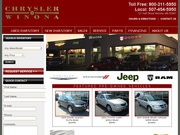 Chrysler Winona Website