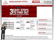 Chuck Hutton Toyota Website