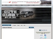 Stevens Chrysler Website