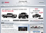 Circle Pontiac GMC Website