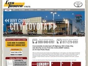 City Toyota Website