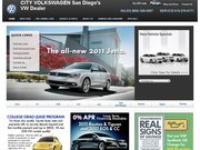 City Volkswagen Website