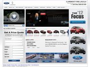 Claremont Ford Website