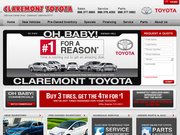 Claremont Toyota Website
