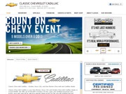 Classic Chevrolet Cadillac Website