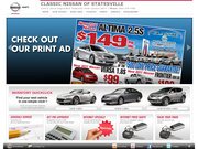 Nissan of Statesville Website