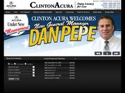 Clinton Acura Website